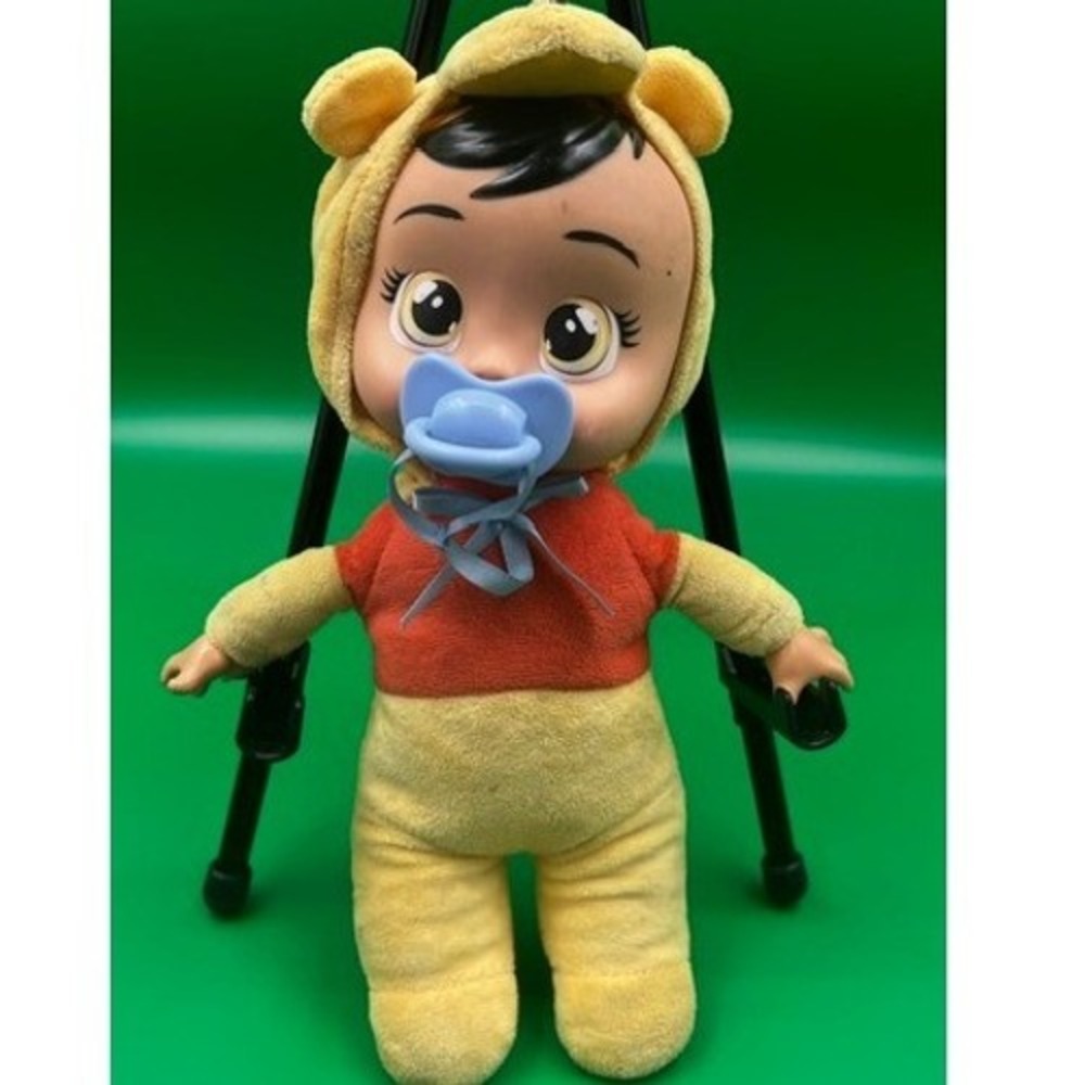 IMC Toys Cry Babies Disney Winnie the Pooh Plush Doll Kids Yellow Red